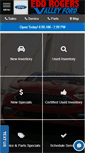 Mobile Screenshot of eddrogersvalleyford.com